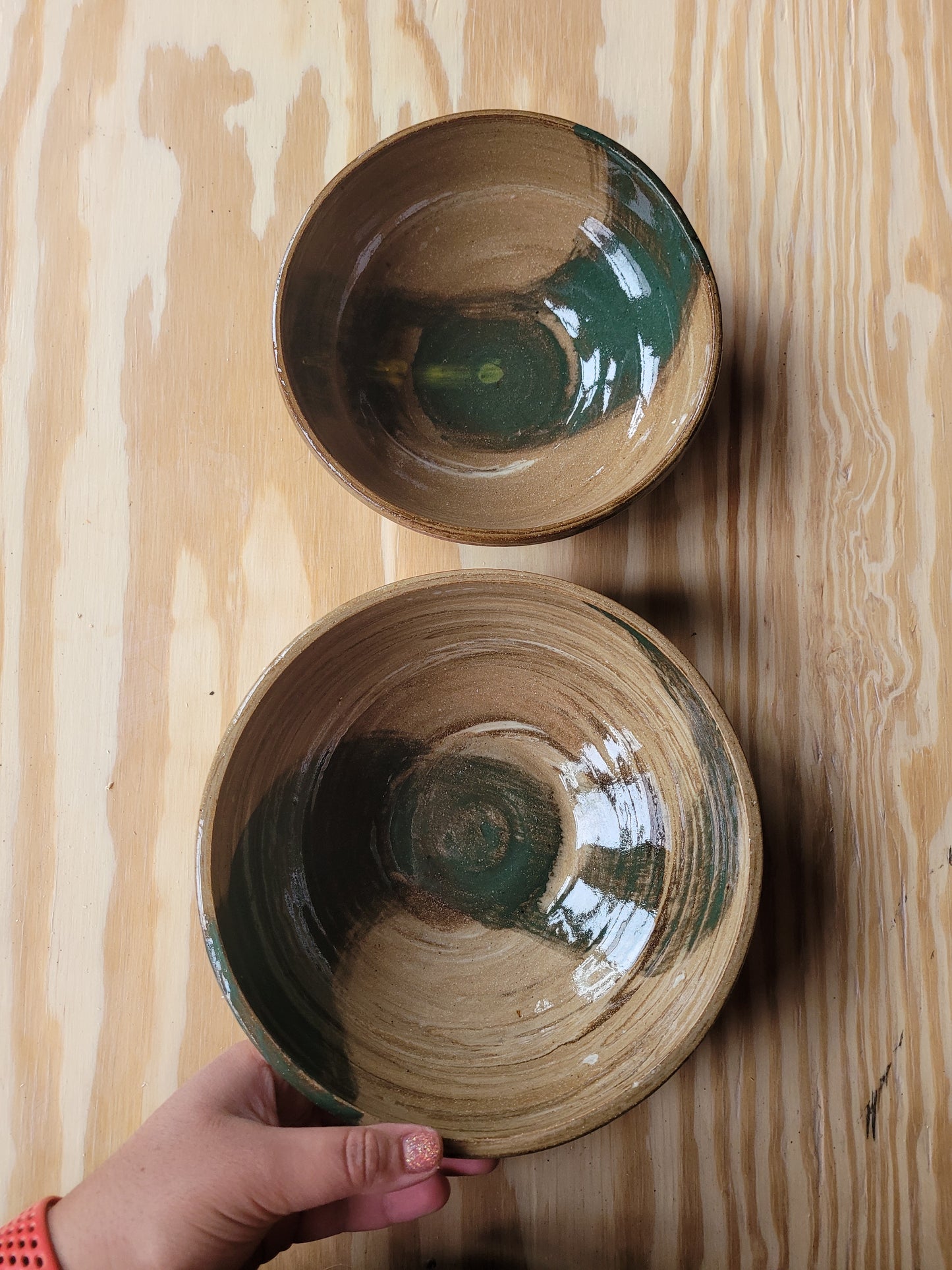 Nesting Flourished Bowls