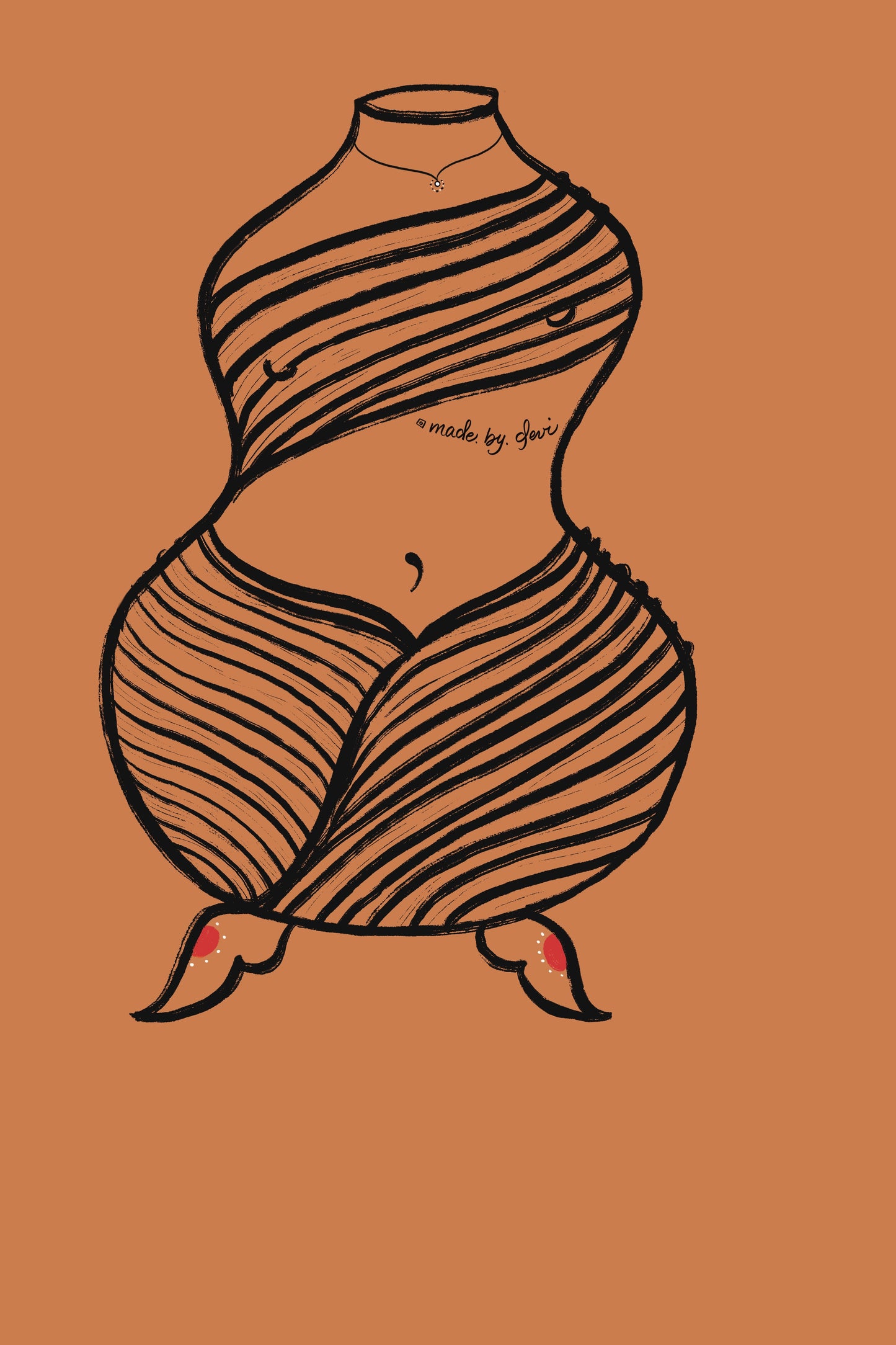 Molded by Nature Sticker