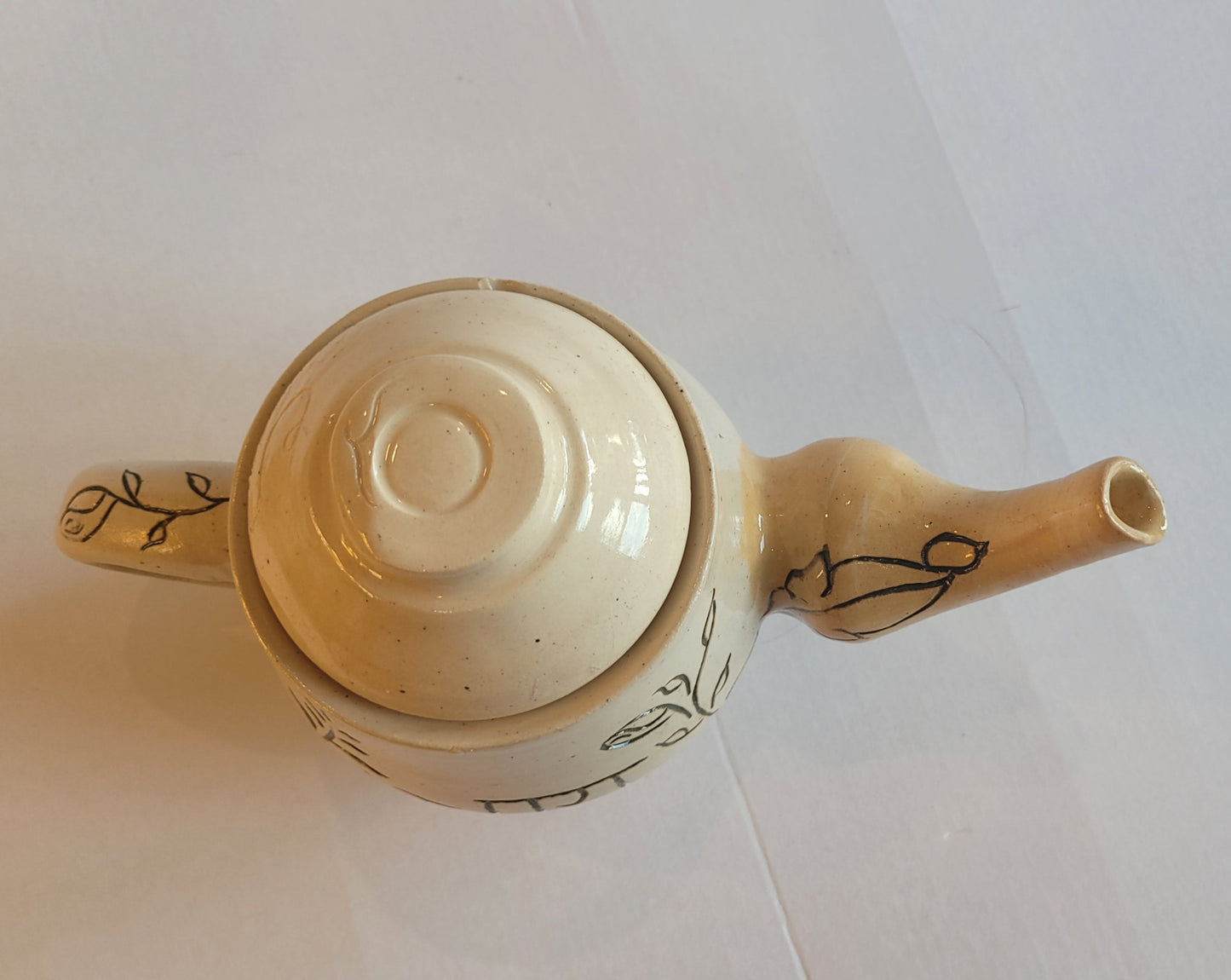 White Chai Teapot