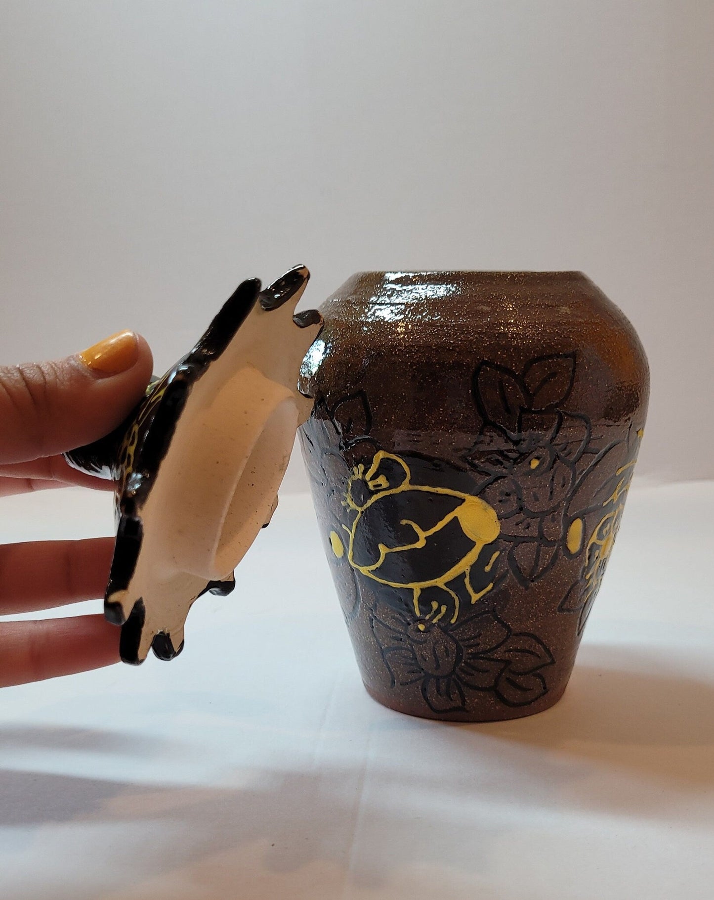 Flower Vase avec Lid