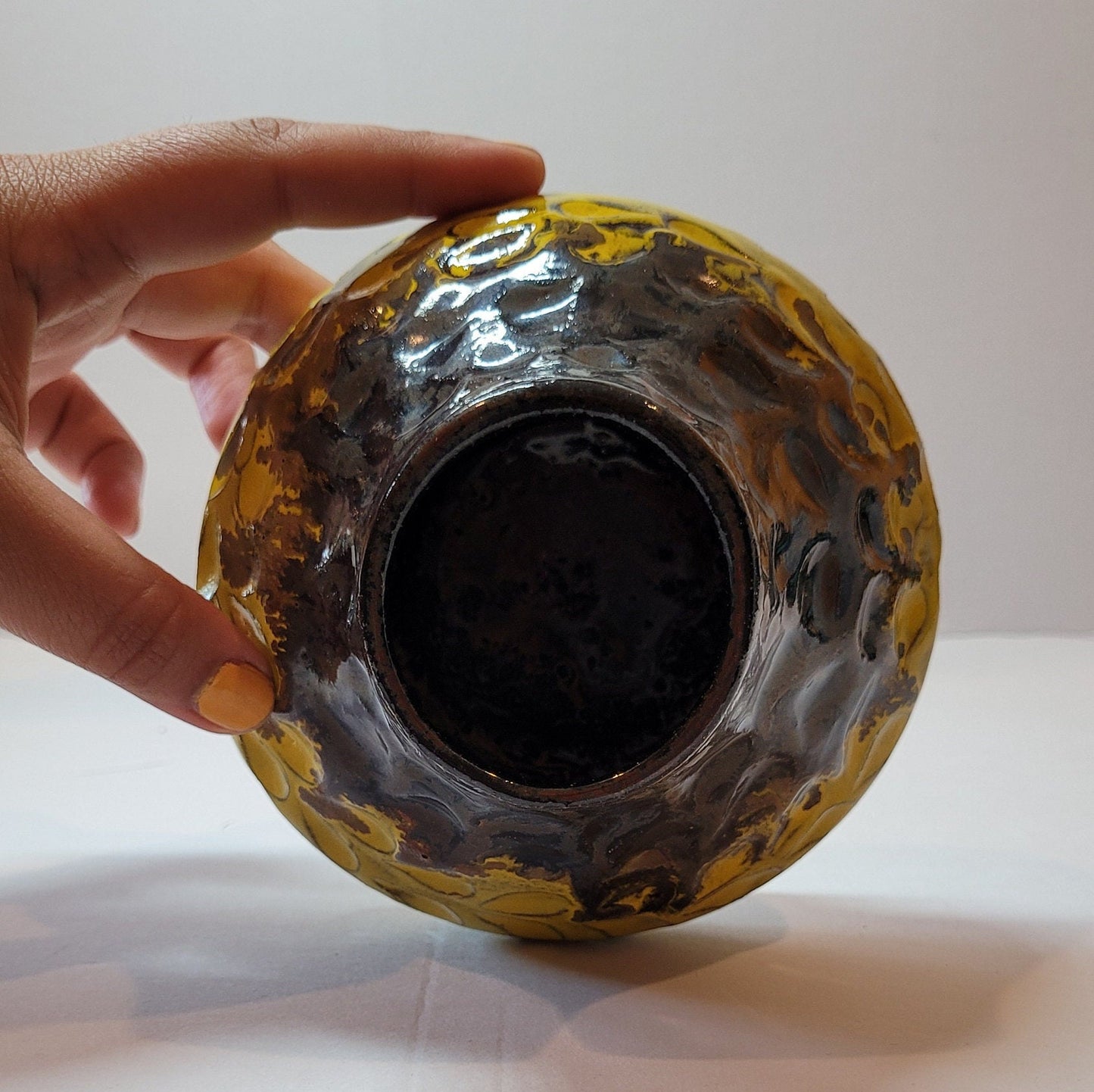Black & Yellow Bee Vase