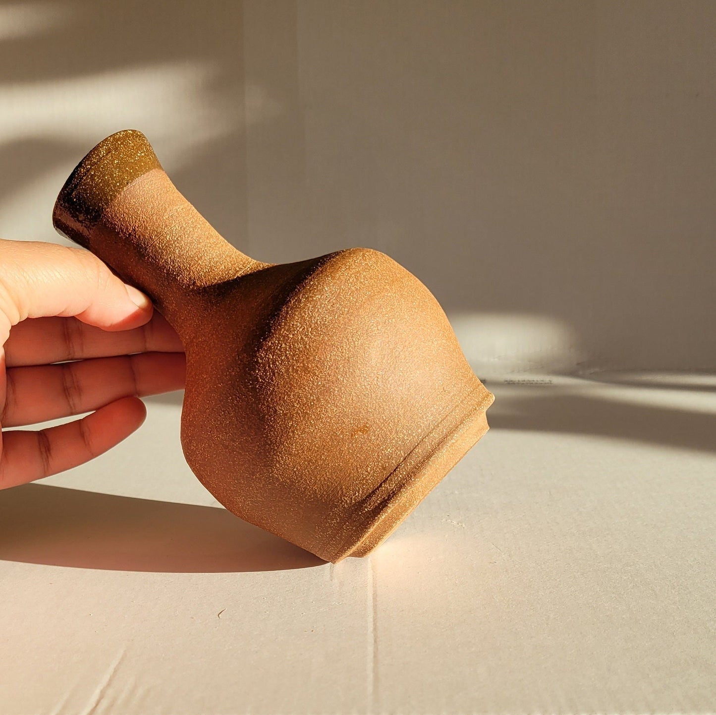 Classic Narrow Necked Ceramic Vase